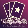 MagiCards - decks of cards to shuffle