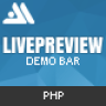 LivePreview - Responsive Digital Product Demo Bar